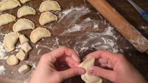 ВАРЕНИКИ. Как лепить КОСИЧКОЙ