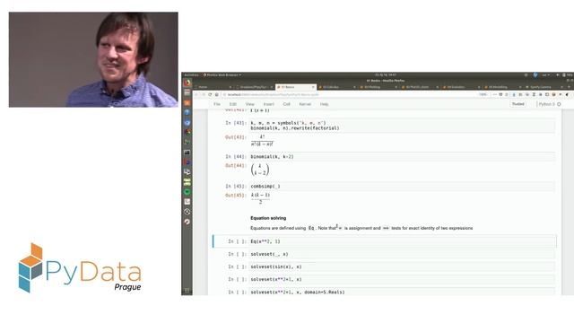 Štěpán Roučka: Symbolic Computing with SymPy - PyData Prague, September 2018 смотреть онлайн