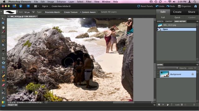 Photoshop Elements 9: Content-Aware Healing | смотреть онлайн