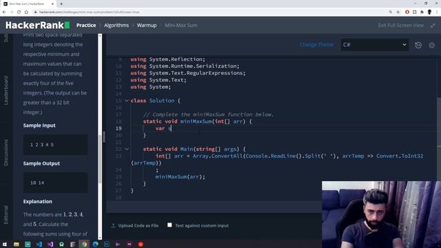Mini-Max Sum | Coding Challenges #4 смотреть онлайн