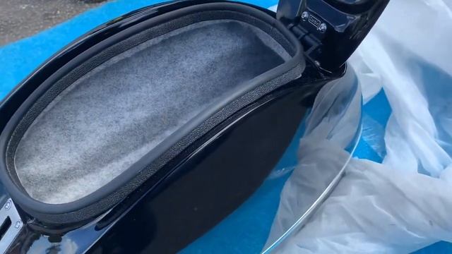 How to fit Corbin saddlebags fitting to Honda F6C Valkyrie panniers hard boxes huge job to fit ! смотреть онлайн