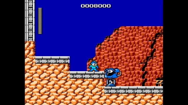 Прохождение Mega Man (NES/Famicom/Dendy) на русском #1 - Guts Man Stage. смотреть онлайн