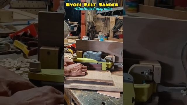 Ryobi Belt Sander Attachment Upgrades, Wood Tools смотреть онлайн