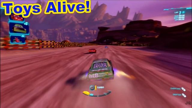 Cars 2: The video Game - Chick Hicks - Race on Radiator Sprint смотреть онлайн