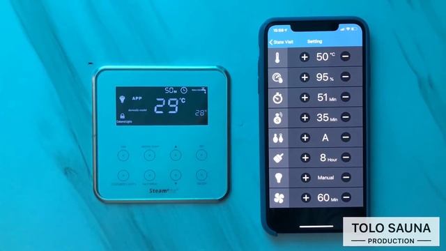steamtec sauna app operation смотреть онлайн