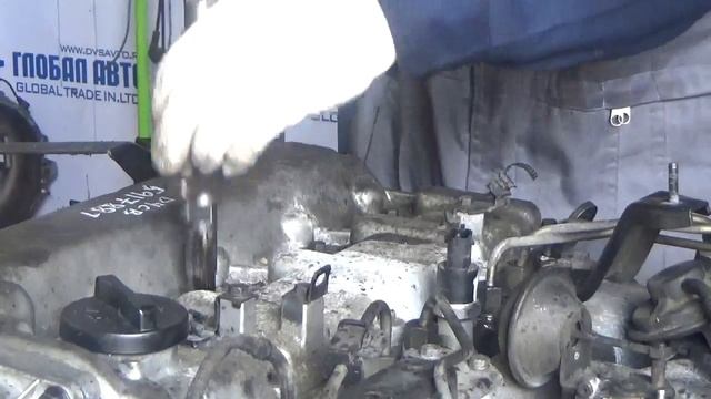 Проверка компрессии двигателя D4CB 5917887 Kia Sorento D4CB 145л.с.