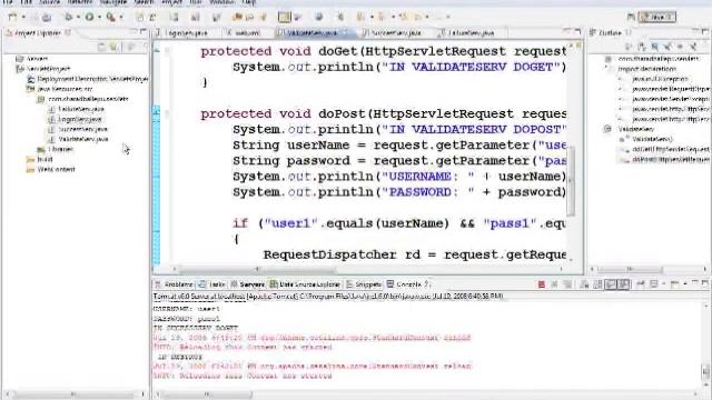 Servlets Programming Tutorial Part 3 Login Page1 смотреть онлайн