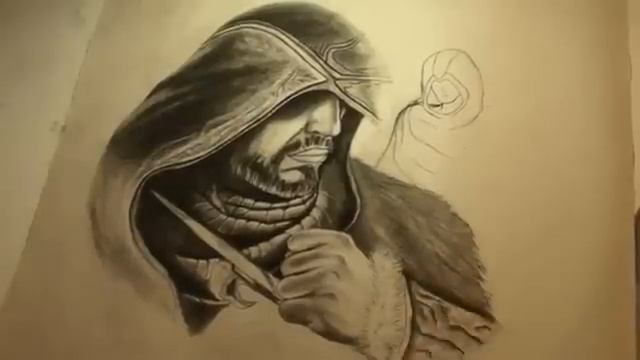 Assassin's Creed - Revelations рисование Эцио и Альтаира.mp4 смотреть онлайн
