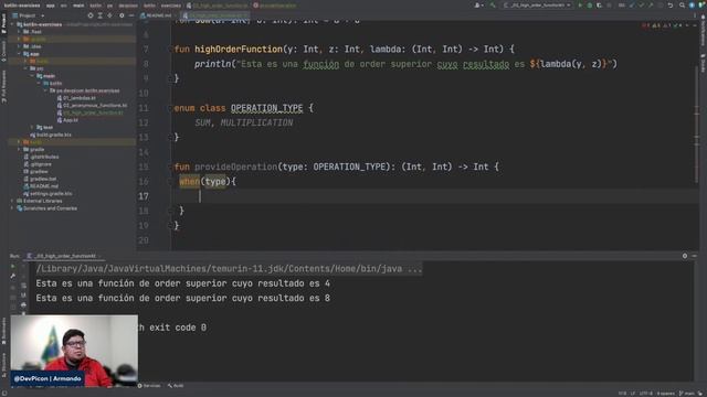 Kotlin | High-order functions смотреть онлайн
