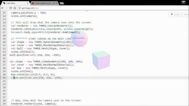 3D Spiele in JavaScript programmieren #1 Einfache Formen смотреть онлайн