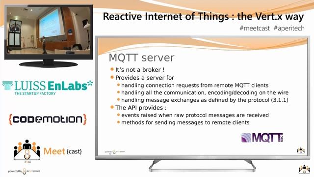 Reactive Internet of Things : the Vert.x way смотреть онлайн