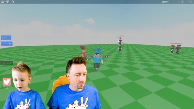 ПОБЕГ ОТ ЛАВЫ в игре The Floor Is LAVA в ROBLOX | DAMON смотреть онлайн