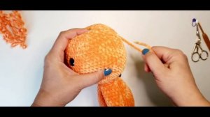 МК вязаная крючком лисичка. Амигуруми лиса подробный МК.