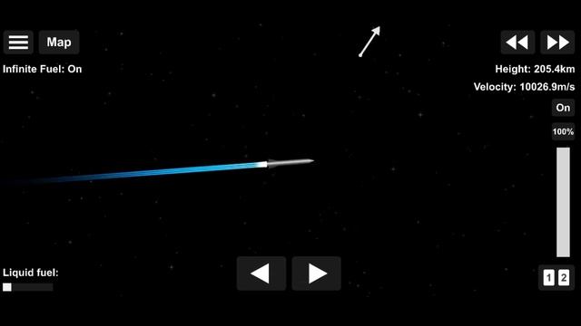 Black hole mission in spaceflight simulator 1.52 | going and landing on black hole in sfs 1.52 | смотреть онлайн