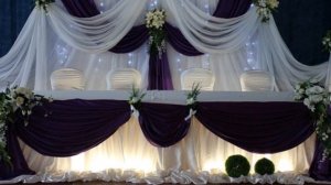 Украшение свадебного зала, украшение зала на свадьбу, оформление зала от  MAGNATUS.BY
