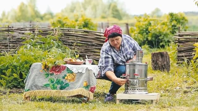 Уникальный самовар "Пикник", на дровах смотреть онлайн
