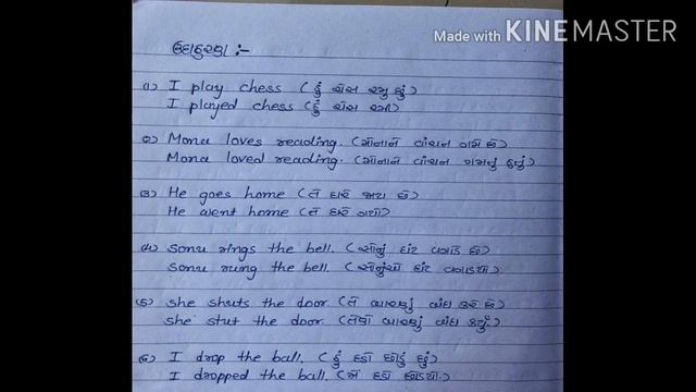 Std 6 English Simple past tense смотреть онлайн
