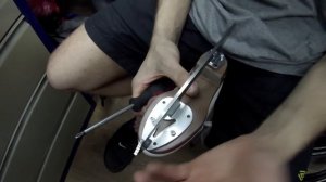 Установка лезвий на фигурные коньки