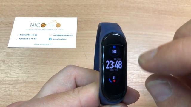 Обзор Xiaomi Mi Band 5 (BHR4236CN) - пока без русской прошивки смотреть онлайн
