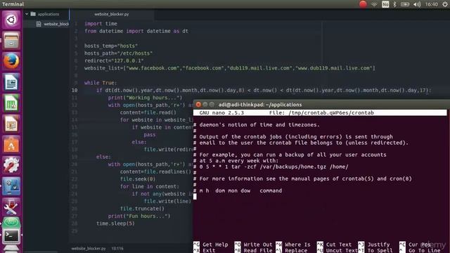 How to schedule the Python Program on Mac and Linux смотреть онлайн