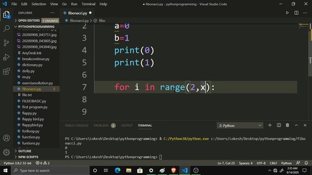 #32 Fibonacci series in Python || Coding Anna смотреть онлайн