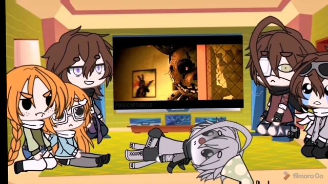 ||| Aftons react to Left Behind ||| + Ennard ||| Fnaf reaction ||| Gacha life ||| Gacha Fnaf ||| смотреть онлайн