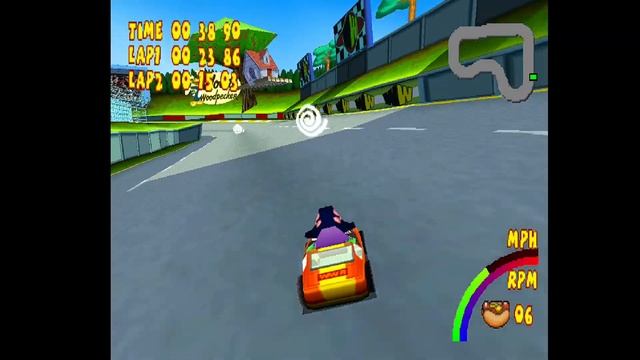 Woody Woodpecker Racing - Individual Levels - Woody Glen with Denver смотреть онлайн