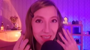 АСМР неразборчивый шепот с ушка на ушко