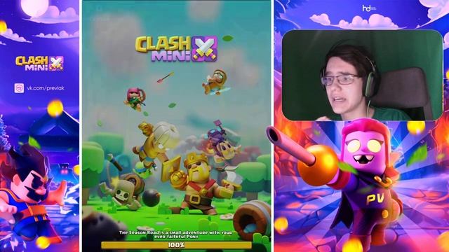 Разработчики Составили Мне Колоду В Clash Mini! ЭТО ИМБА! Клеш Мини смотреть онлайн