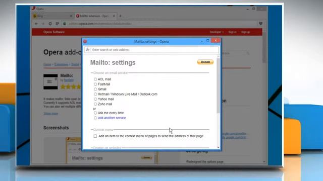 How to make webmail your default e-mail client in Opera® смотреть онлайн