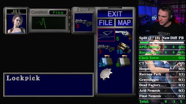 Resident Evil 3: Nemesis (PC) - No Save No Damage смотреть онлайн