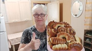 Рогалики с повидлом и маком-нежные как пух.Собираемся на рыбалку с ночёвкой .