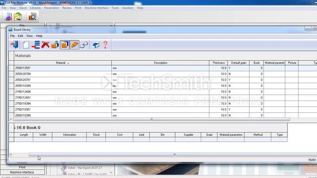 Библиотека Cut Rite Modular V9.02