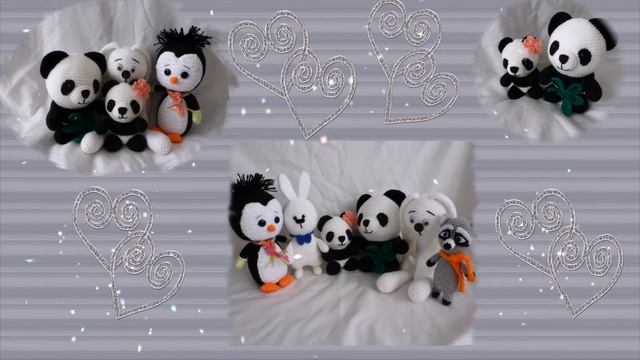 Вязание крючком.Черно белая команда! смотреть онлайн