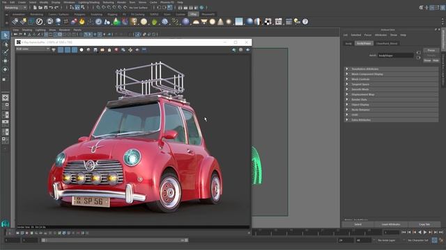 V-Ray 3.5 for Maya — Render Mask: Isolate Select смотреть онлайн