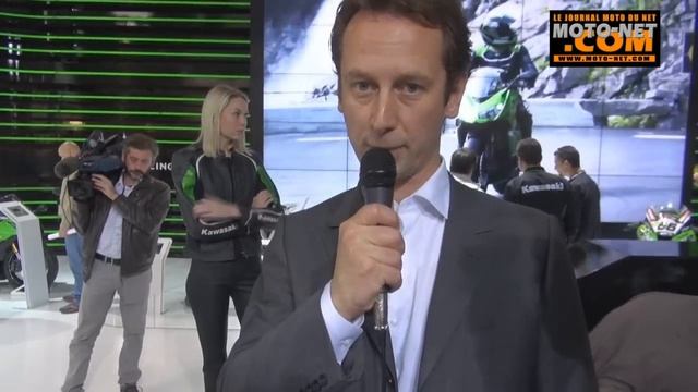 Nouveautés Kawasaki 2014 en direct de Milan смотреть онлайн