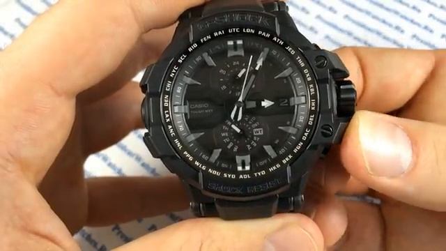 Как настроить часы Casio G-SHOCK GW-A1000FC-1A - Инструкция от Watch-Forum.RU