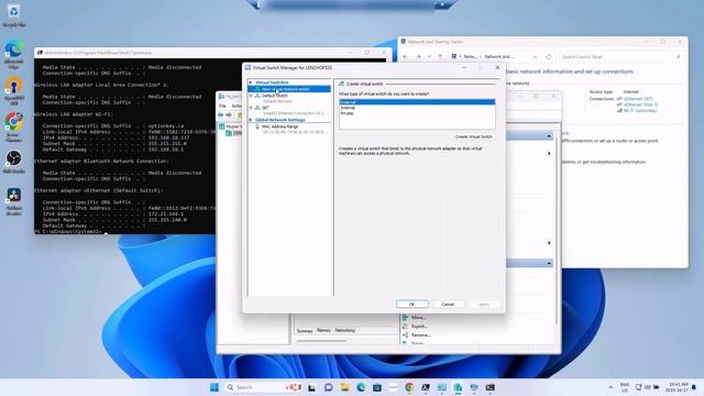 How to setup Hyper-V vlans on Windows 11 and Server 2022 using SET (Switch Embedded Teaming) смотреть онлайн