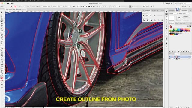 HONDA HR-V LAPIS LAZURI/TIMELAPSE Create Vector with Adobe Illustrator смотреть онлайн