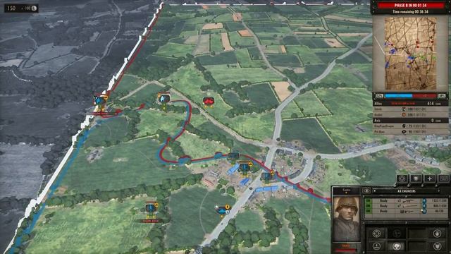 101st Airborne City of Flames 2v2 - Steel Division: Normandy 44 Multiplayer смотреть онлайн