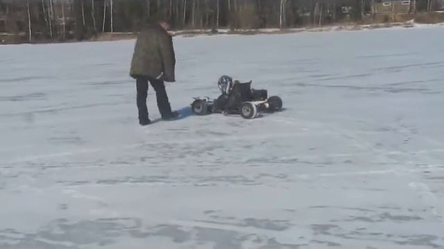 Дрифт. Зимний картинг. смотреть онлайн