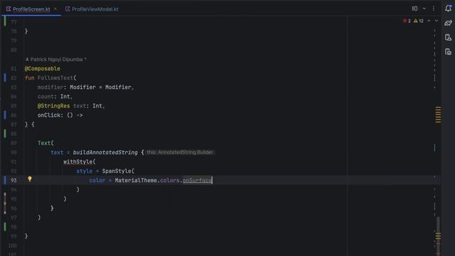 Kotlin Multiplatform Mobile & Ktor: Build a Social Media App - Part 8 Android Profile UI смотреть онлайн