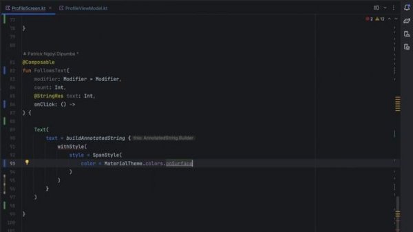 Kotlin Multiplatform Mobile & Ktor: Build a Social Media App - Part 8 Android Profile UI