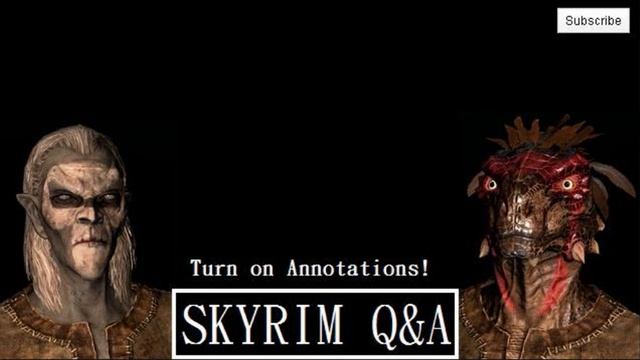 Skyrim Q&A + 2 FULL Skill Tree Lists! смотреть онлайн