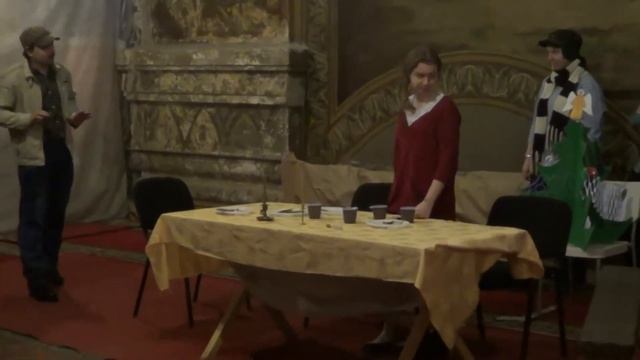 Спектакль молодежного православного объединения "Рождество в Соловецком лагере" смотреть онлайн