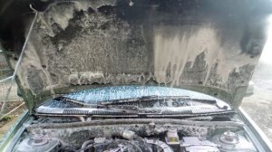 Как помыть двигатель.Лада калина.