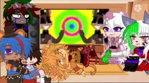 ? Security Breach React to FNAF 1 Memes and The bonnie Song | FNAF SB / FNAF 1 ?