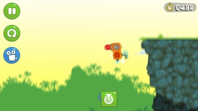 Bad Piggies - ROBOT PIG FOOL THE ANGRY BIRDS BEFORE COLLECTING CRATE! смотреть онлайн