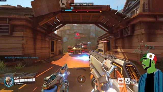 Being immortal in Overwatch 2 смотреть онлайн