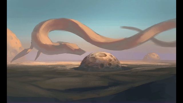 Photoshop Speedpaint - Moon Serpent - Fantasy Concept Art смотреть онлайн